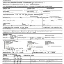 Ebola Screening Form